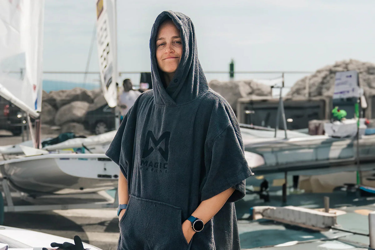 Person in Poncho
