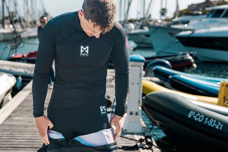 Man in Magic Marine Technical Pants